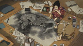 Sarusuberi Miss Hokusai Image