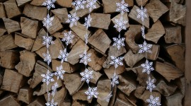 Snowflake Garland Photo