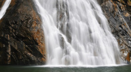 Surla Waterfall Wallpaper Background