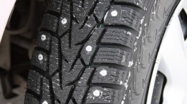 Winter Tires For Cars Wallpaper For IPhone