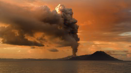 4K Eruption Of Volcano Wallpaper Full HD