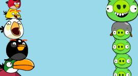 Angry Birds Frame Wallpaper For Android