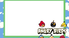 Angry Birds Frame Wallpaper For PC