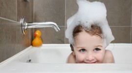 Bathroom Foam Children Photo Free#1