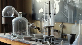 Chemical Laboratory Wallpaper Background