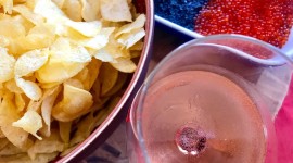 Chips With Caviar Wallpaper Background
