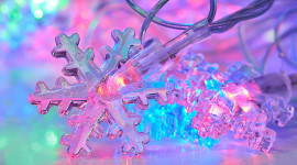 Colorful Snowflakes Wallpaper Gallery