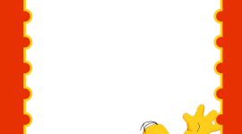 Simpson Frames Wallpaper For IPhone