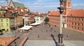 Warsaw Old Town Wallpaper Background