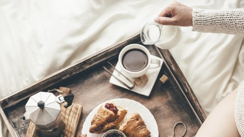 Coffee In Bed wallpapers high quality