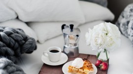 Coffee In Bed Wallpaper For Android