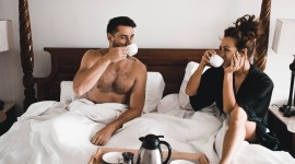 Coffee In Bed Wallpaper For PC
