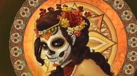Day Of The Dead High Quality Wallpaper