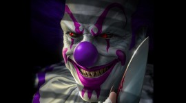 Evil Clown Desktop Wallpaper Free