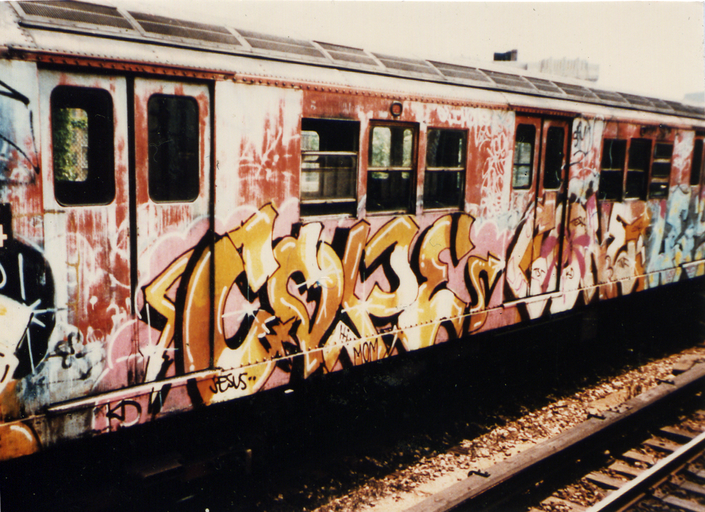 Нью Йорке 1970 граффити поезда