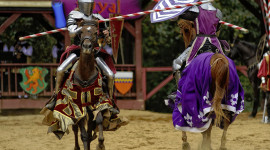 Jousting Knight High Quality Wallpaper