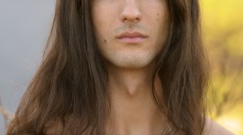 Male Model Long Hair For IPhone#2