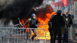 Protests In France Wallpaper Full HD