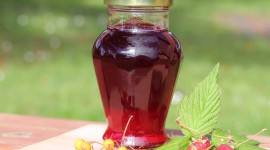 Raspberry Syrup Photo