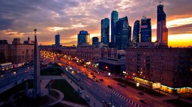 4K Street Evening Picture Download