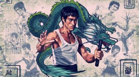 Bruce Lee Desktop Wallpaper For PC