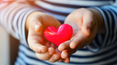 Children Hand Hearts wallpapers high quality