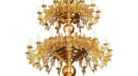 Church Chandelier Wallpaper For IPhone