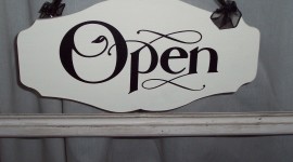Closed - Open Sign Desktop Wallpaper HQ