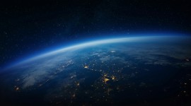 Earth At Night Desktop Wallpaper