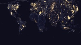 Earth At Night Desktop Wallpaper Free