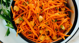 French Carrot Salad Wallpaper For Android