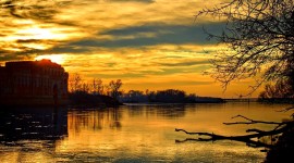 House River Sunset Photo