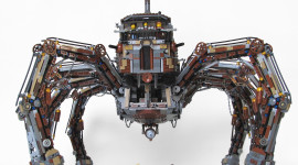 Mechanical Spider Desktop Wallpaper HQ