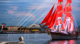 Scarlet Sails Wallpaper For IPhone