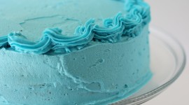 Blue Cake Wallpaper HQ