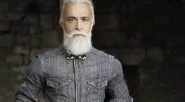 Gray Haired Man Image