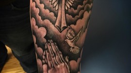 Guy Tattoos Prayer Wallpaper For Mobile