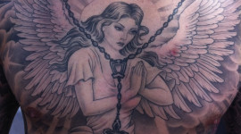 Guy Tattoos Prayer Wallpaper For Mobile#1