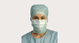 Medical Masks Wallpaper Background