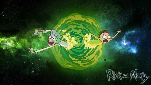 Rick And Morty Portal wallpapers high quality