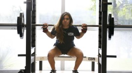 The Girl Lifts The Bar Wallpaper#1