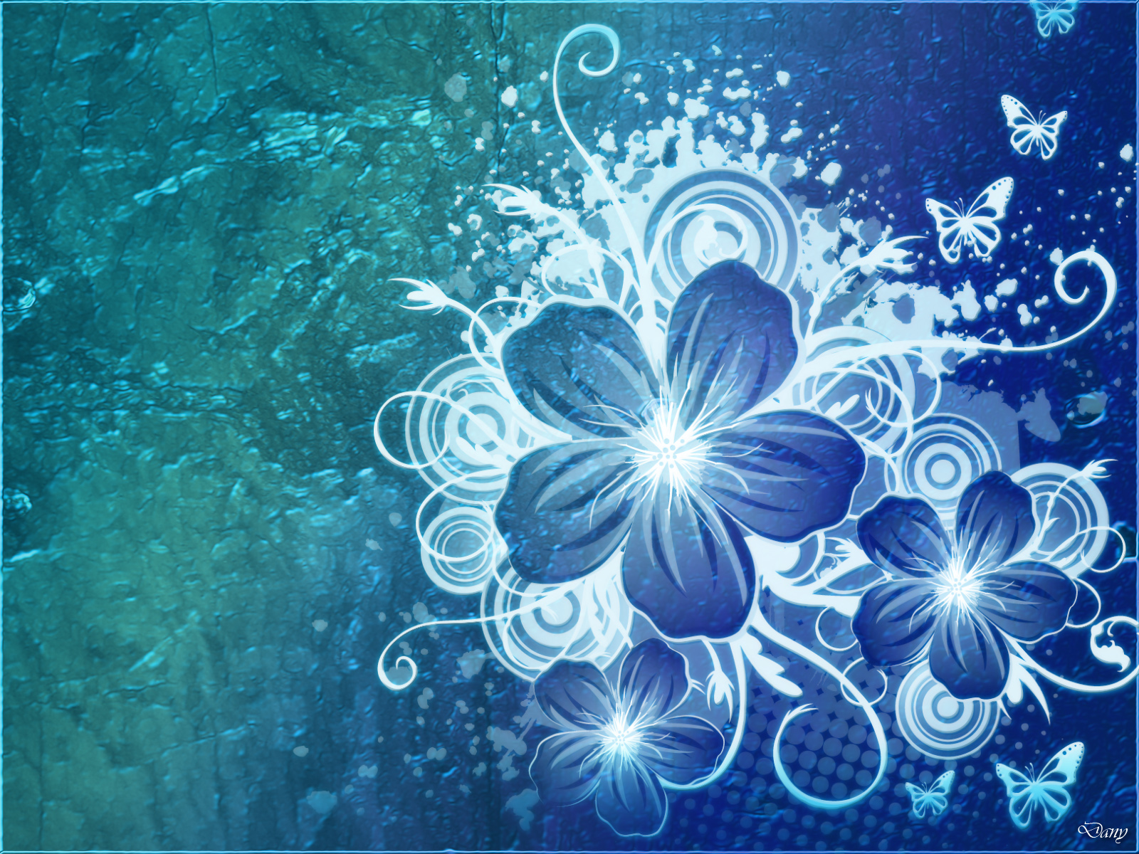 Blue Flowers Wallpapers High Quality | Download Free