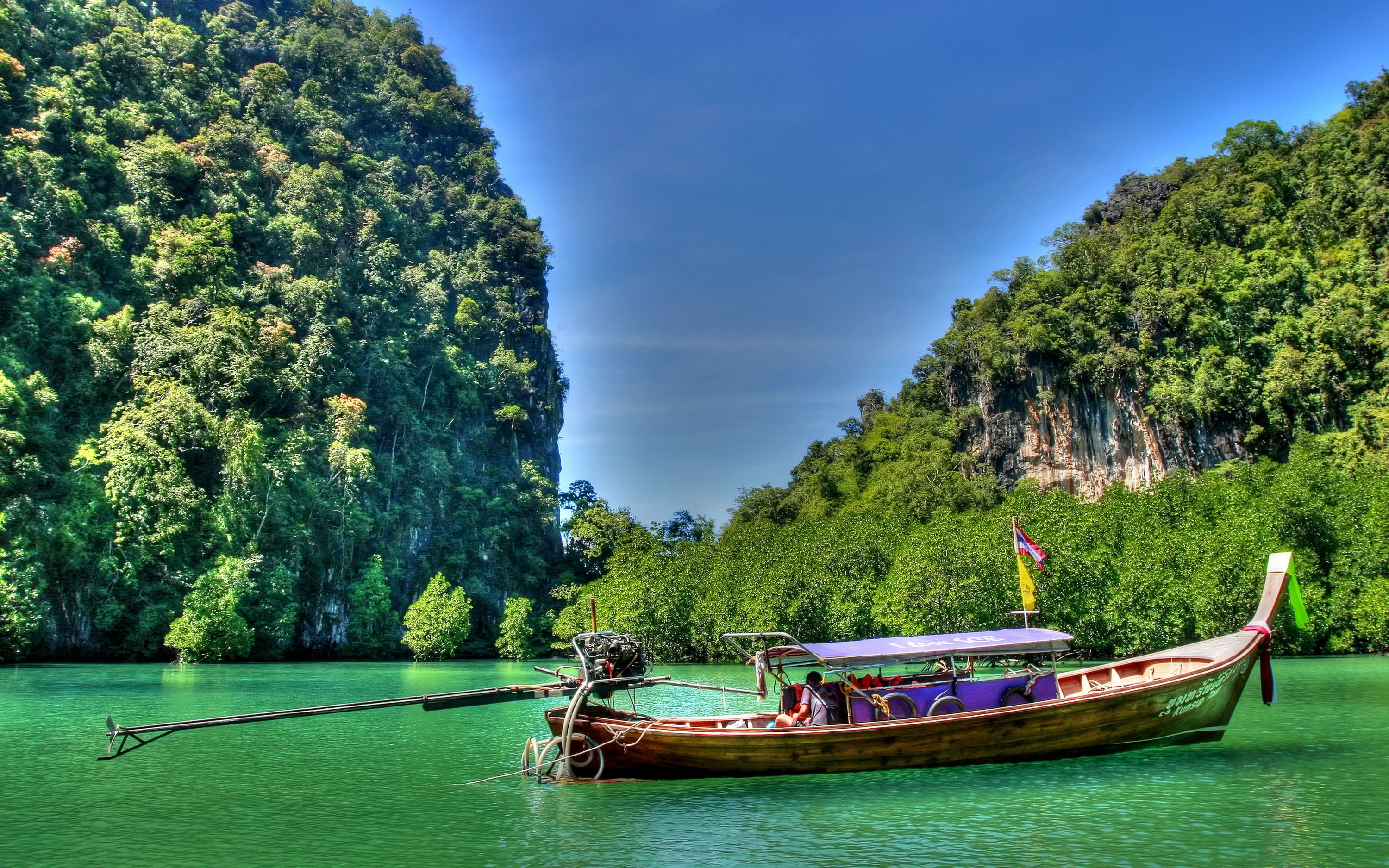 Таиланд. Горы Краби. Тайланд. Краби лодки. Природа Тайланда.