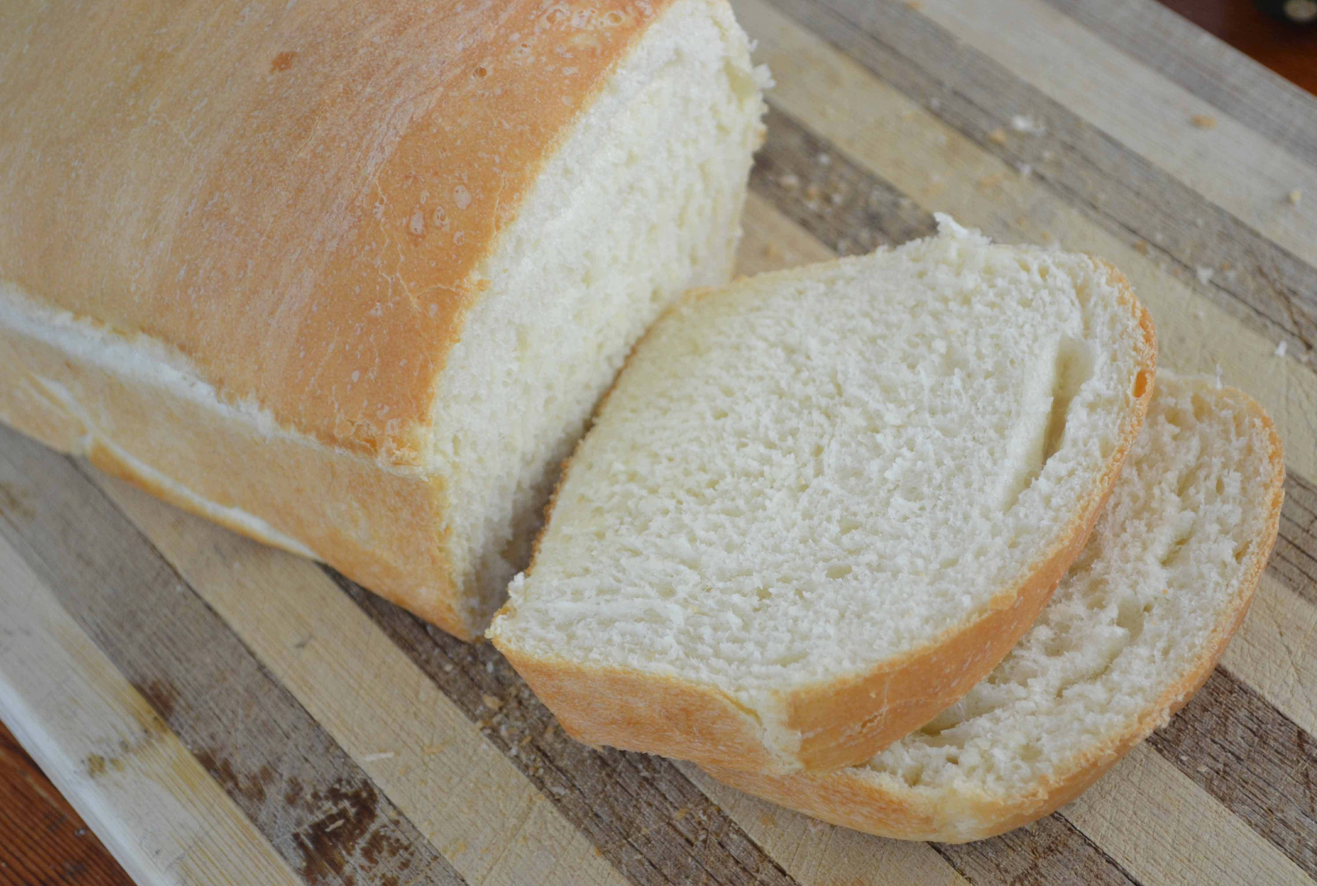 Белый хлеб с молоком рецепт