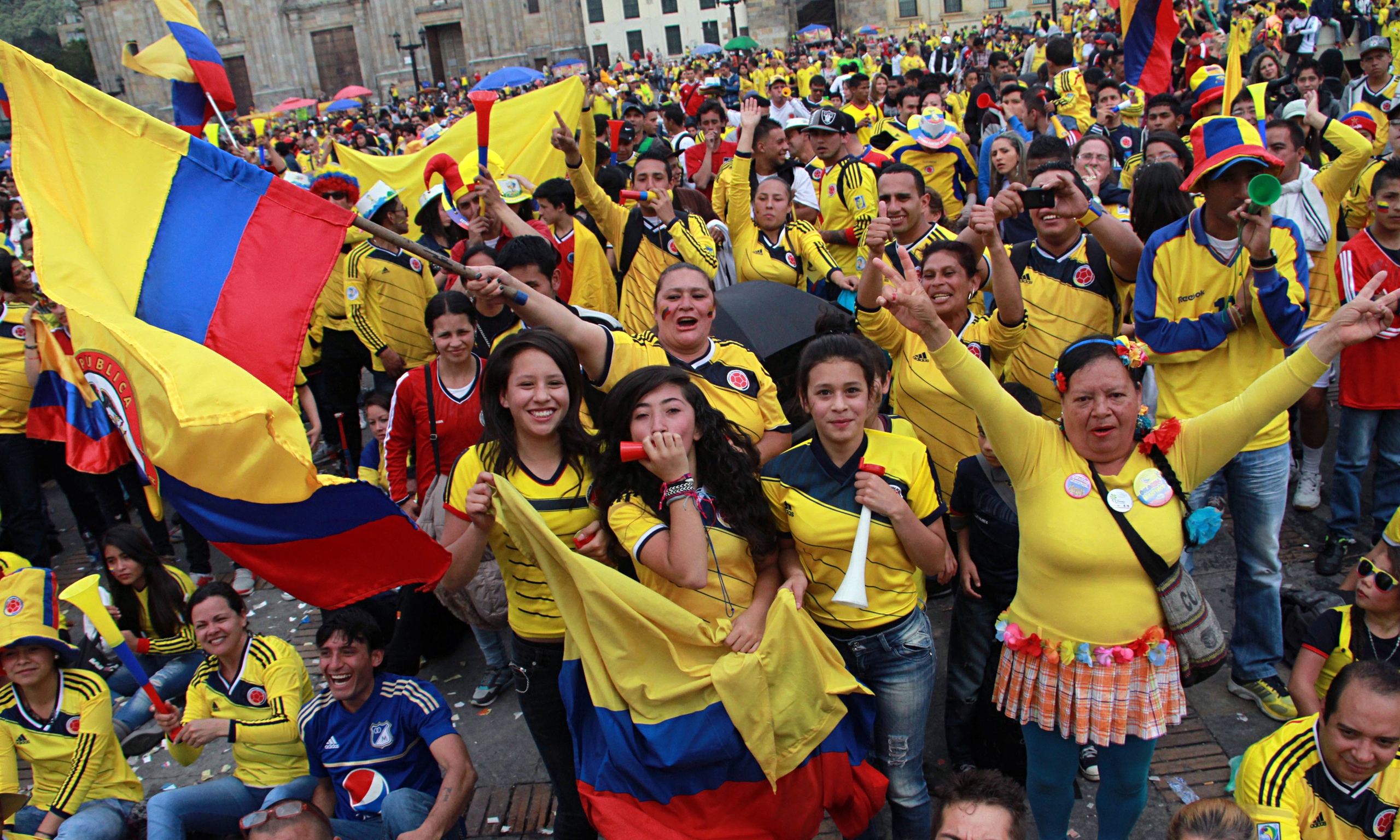 Колумбия люди Богота