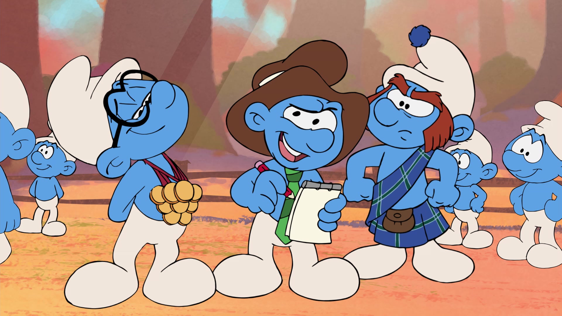 The Smurfs Legend Of Smurfy Hollow wallpapers.