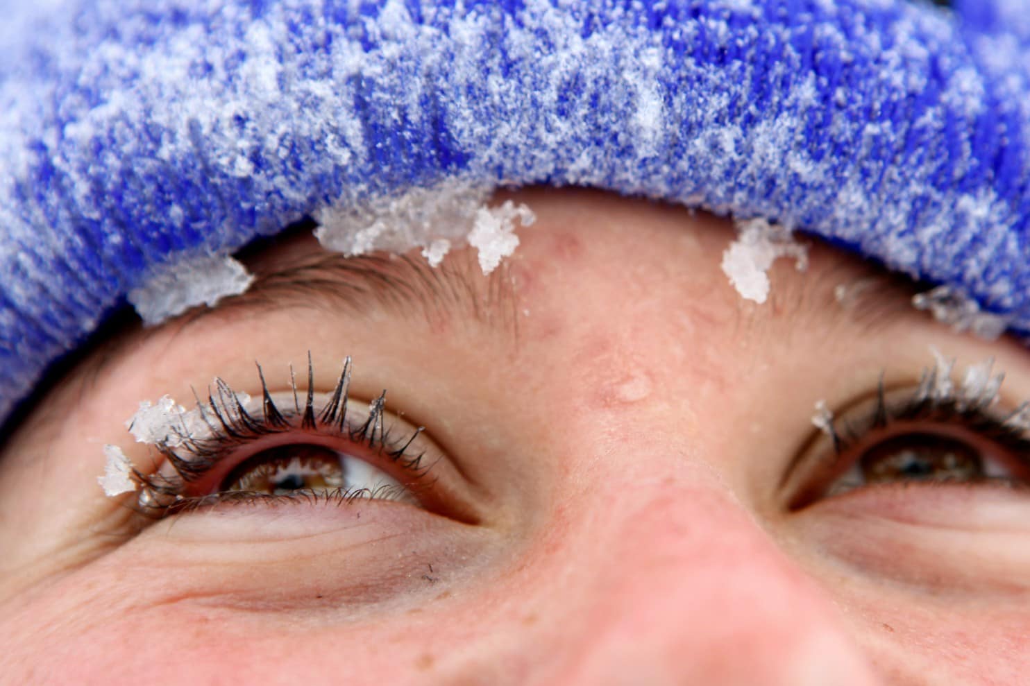 Snowflakes On Eyelashes Wallpapers High Quality Download Free