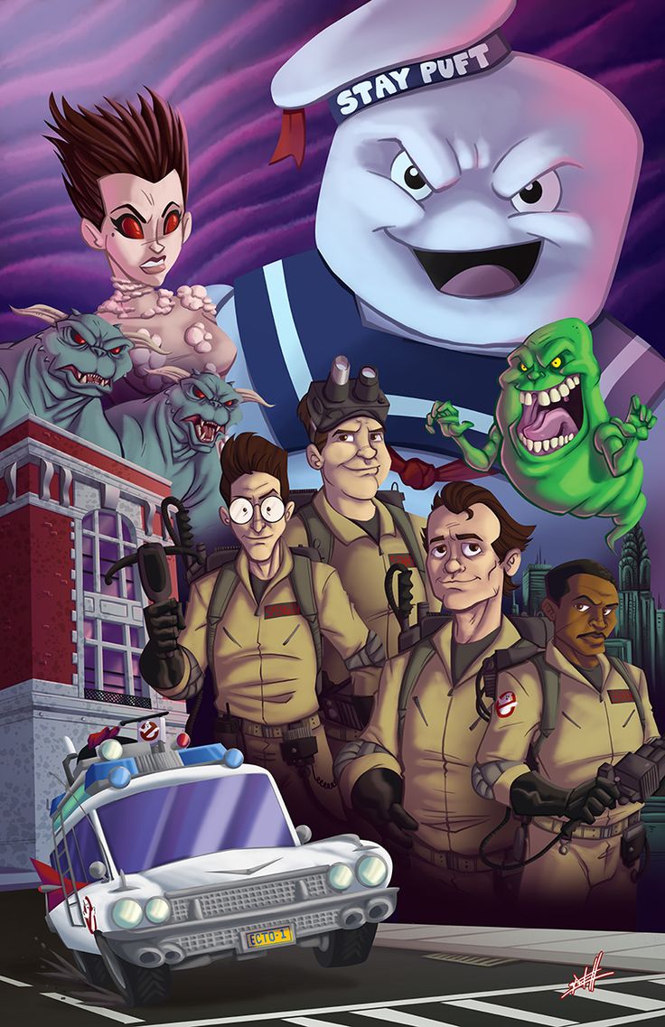 The Real Ghostbusters Wallpapers High Quality | Download Free