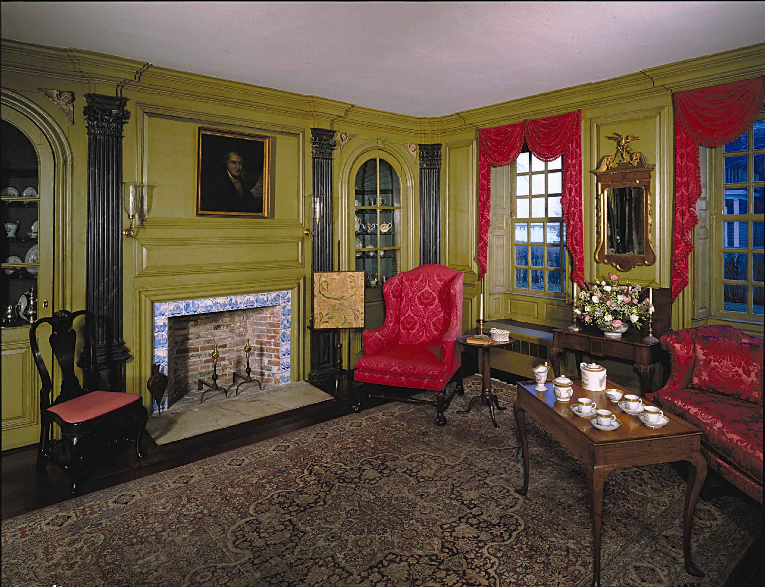 18th century interior doors cornice