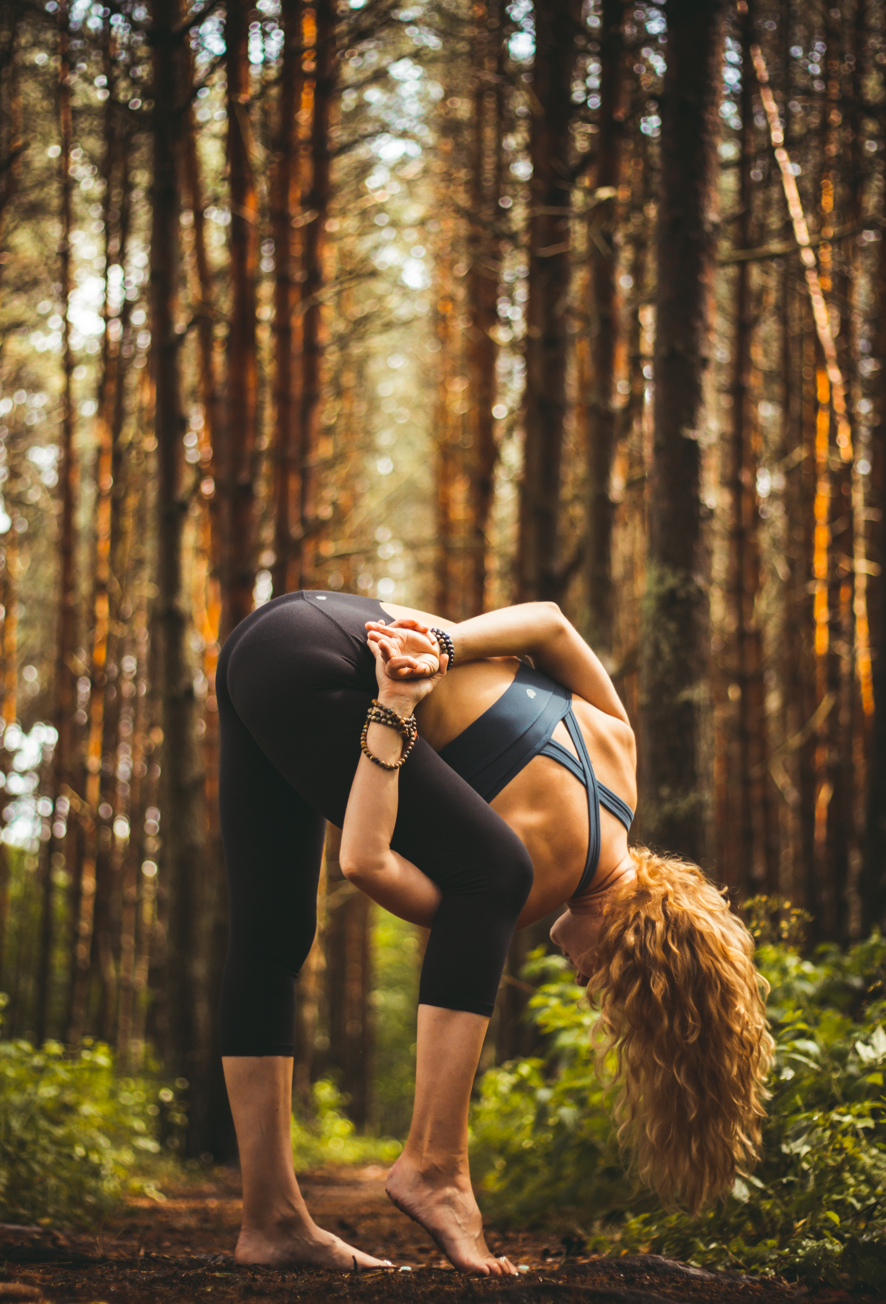 Yoga In The Forest Wallpapers High Quality | Download Free